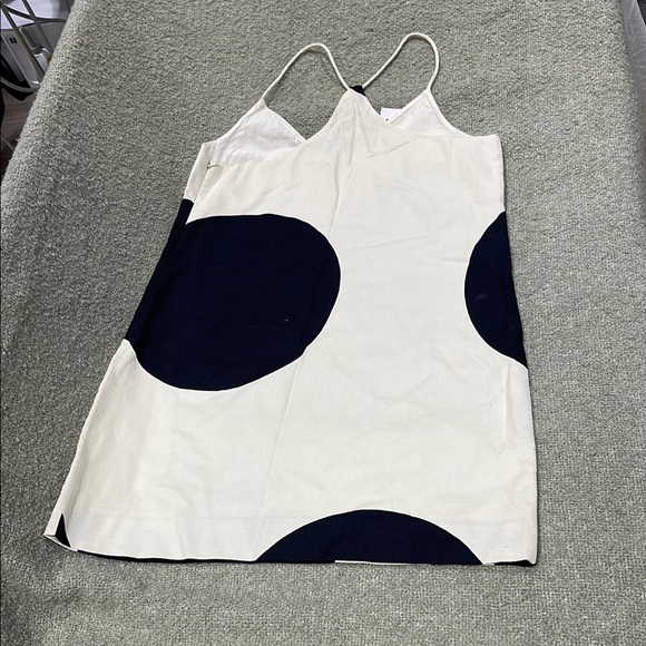 J. Crew Black and White Polka Dot Mini Shift Dress - Picture 3 of 3